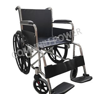 <span class=keywords><strong>Fauteuil</strong></span> roulant manuel en alliage d'aluminium non magnétique compatible avec l'IRM - Product Image 6