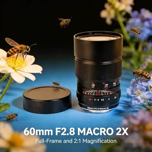 <span class=keywords><strong>Objectif</strong></span> <span class=keywords><strong>macro</strong></span> 2x 60 mm F2.8 plein format avec corps métallique pour Sony E, <span class=keywords><strong>Canon</strong></span> RF, Nikon Z – Vente en gros OEM d'usine, <span class=keywords><strong>objectif</strong></span> vidéo personnalisé - Product Image 1