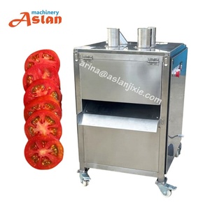 Rebanadora de zanahoria y pepino de tomate tipo presión hacia abajo de alta calidad, rebanadora de manzana y limón de acero inoxidable - Product Image 1