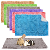 Rutschfeste Chenille-Fußmatte Saugfähige Gummiunterseite Maschinenwaschbare Haustier-Fußreinigungsmatte