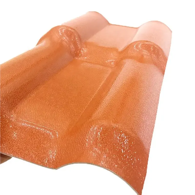 Estate Factory Wholesale Modern Roman PVC Roofing Sheet South Africa Heat Insulation Roof Tiles