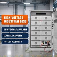 Gabinete de Almacenamiento Modular de Alta Tensión LiFePO4 de Grado Industrial de 90kWh, 135kWh, 150kWh, Banco de Energía Solar Renovable para Estación Base