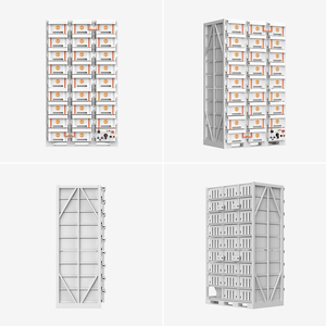 بطارية ليثيوم أيون <span class=keywords><strong>LiFePO4</strong></span> متكاملة 51.2 فولت 280 أمبير ساعة 157 كيلوواط ساعة مع حماية IP55 لنظام تخزين الطاقة الشمسية التجاري خارج/على الشبكة - Product Image 2