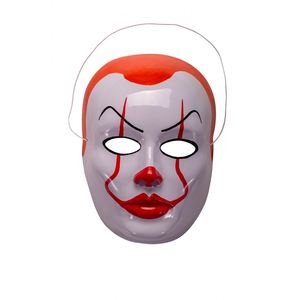 MÁSCARA DE PAYASO DE PLÁSTICO DE TERROR - Product Image 1