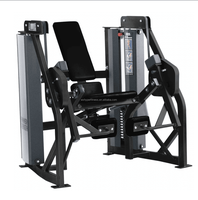 Machine de musculation professionnelle robuste pour extensions latérales des jambes à charges individuelles, équipement de fitness pour salle de sport, fabrication OEM