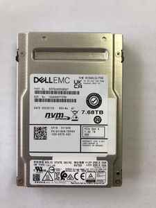 NEU Zero Runtime 0V190N 7,68TB NVMe U.2 SSD KCD6XLUL7T68 PCIe Gen4 0V190N V190N für EMC - Product Image 2