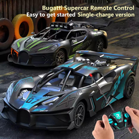Voiture RC de drift haute vitesse, jouet supercar télécommandé avec pneus remplaçables, vente en gros, cadeau pour enfants