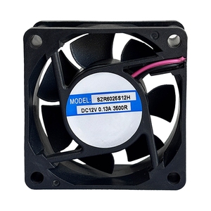 Ventilateur axial industriel mini sans balais 6025, 60x60x25mm, avec roulement à manchon en plastique, pour refroidissement de radiateur de moteur électrique, OEM ODM - Product Image 1