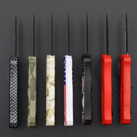 Couteau pliant Meiji Outdoor DIY de qualité industrielle, lame en acier 5cr15, manche en aluminium de 14 cm, camping, chasse, personnalisable