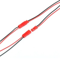 Kabel Konektor 22AWG Male Female JST SYP 2 PIN Berinsulasi PVC dengan Rating IP67 untuk Lampu LED Strip, Mainan RC, Helikopter