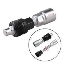 Extracteur de manivelle de vélo extracteur de pédalier avec clé de 16mm outil de démontage de manivelle de vélo Kit d'outils de réparation de vélo