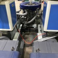 Máquina Extrusora de Película Soplada para Bolsas de Compras de LDPE de Doble Cabezal con Doble Tornillo y Rodamiento, Extrusora de PE Automática de Alto Rendimiento con Bomba PLC