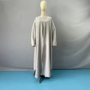 Muslima Mukena Burka Khimar Trang Phục Hồi Giáo Bộ Đồ Jilbab 2 Mảnh Cho Nữ Váy Cầu Nguyện Hồi Giáo Abaya