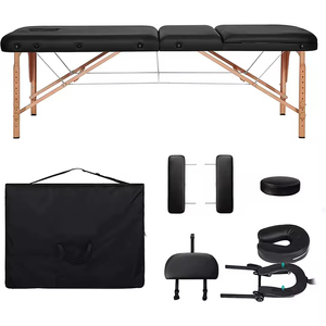 <span class=keywords><strong>Table</strong></span> <span class=keywords><strong>de</strong></span> <span class=keywords><strong>massage</strong></span> thaïlandaise ergonomique en bois, équipement <span class=keywords><strong>de</strong></span> salon <span class=keywords><strong>de</strong></span> beauté portable à prix abordable - Product Image 2