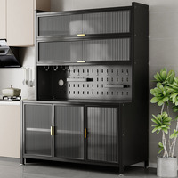Armoire pliable mobile de grande capacité, design moderne, armoire de rangement pour collations, conteneur de rangement pour vêtements ménagers