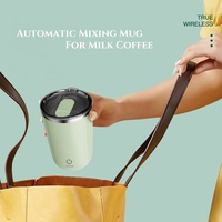 Tasse à café électrique personnalisée Kingze, rechargeable par USB, portable, automatique, magnétique, thermique
