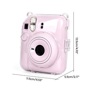 ได้รับเคสคริสตัลป้องกันสำหรับมินิ12ที่มีการจัดเก็บรูปภาพตัวเลือกส<span class=keywords><strong>ต</strong></span>ิกเกอร์แบบ DIY และมาพร้อมกับสาย<span class=keywords><strong>ค</strong></span>ล้องไหล่ - Product Image 4