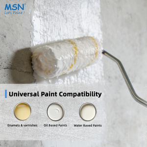 MSN 1 boîte de <span class=keywords><strong>10</strong></span> mini-rouleaux en polyacrylique de 4 pouces (<span class=keywords><strong>10</strong></span> cm), rouleaux à peinture de petite taille de bonne qualité - Product Image 4
