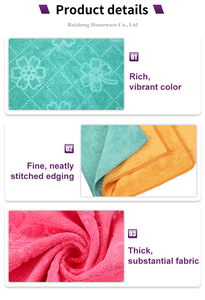 Serviette absorbante en microfibre 30*30cm pour le lavage de voiture et la cuisine - Product Image 5