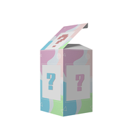Boîte cadeau porte-bonheur décontracté, emballage vide de Surprise, nouvelle collection