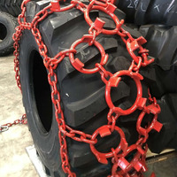 Cadenas Antideslizantes Ajustables para Neumáticos de Invierno con Estructura Soldada para Camión, Forestales, 23.1-26, 30.5-32, 18.4-26, 18.4x34