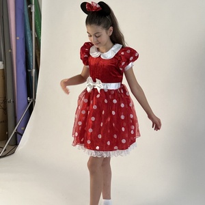 Costume <span class=keywords><strong>da</strong></span> principessa di media lunghezza con accessori per capelli 2024 europa e Stati Uniti nuovo abito <span class=keywords><strong>da</strong></span> <span class=keywords><strong>Minnie</strong></span> - Product Image 2