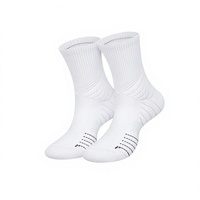 Chaussettes de basketball épaisses en tissu éponge pour adultes, chaussettes de sport d'élite pour l'équitation, la course à pied, le cyclisme, le tennis et les étudiants