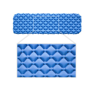 <span class=keywords><strong>Matelas</strong></span> de couchage portable ultraléger de haute qualité pour le camping, la <span class=keywords><strong>randonnée</strong></span> et le trekking - Tapis de <span class=keywords><strong>sol</strong></span> pliable imperméable - Product Image 1