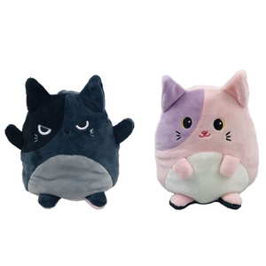 Animales de peluche de doble cara, reversible, gatos - Product Image 2
