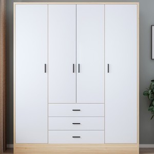 Armario de ropa de gran capacidad personalizado directo de fábrica, armario de madera Modular para el hogar moderno, muebles de dormitorio de Hotel - Product Image 6