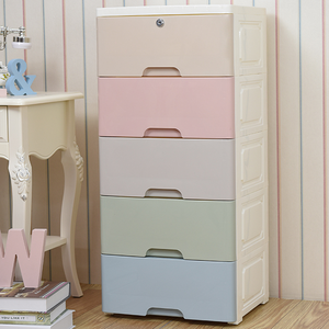 OEM/ODM Animal de Bande Dessinée Pingouin de Rangement <span class=keywords><strong>en</strong></span> <span class=keywords><strong>Plastique</strong></span> Tiroirs Armoire De Rangement - Product Image 2
