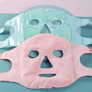 Masker Wajah Gel PVC Lembut Berkualitas Tinggi, Dapat Digunakan Kembali, Pas di Wajah, Dapat Dibekukan, untuk Mengurangi Bengkak dan Lingkaran Hitam - Product Image 3