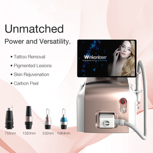 Meilleure vente Winkonlaser Laser picoseconde Q-switched Nd Yag pour l'élimination de tous les types de tatouages et de mélasma - Product Image 6
