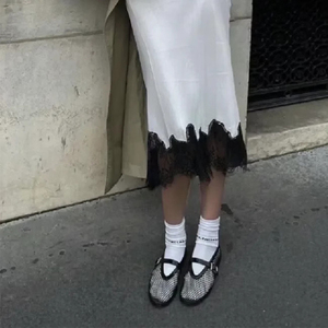 <span class=keywords><strong>Scarpe</strong></span> da Ballo Ballerine con Rete Traforata OEM ODM, Nuovo Design con Suola in Gomma e Fibbia a Strato Singolo per <span class=keywords><strong>Donne</strong></span> - Product Image 3