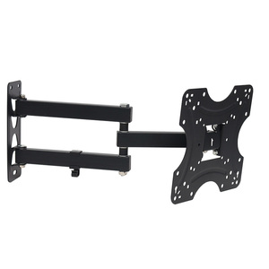 Support mural fixe pour téléviseur Kelmy en acier laminé à froid, 42 pouces max, inclinaison 15°, VESA 200x200mm pour téléviseurs et moniteurs - Product Image 6