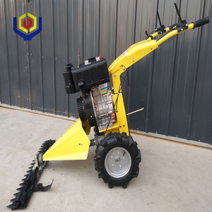 Tondeuse à gazon autotractée sans fil à essence industrielle 6,5 CV, monocylindre 4 temps, largeur de coupe 1200 mm, fonction mulchage - Product Image 5
