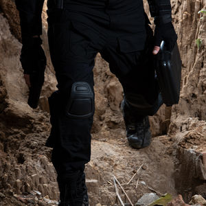 Vêtements tactiques de camouflage fabriqués en gros, pantalons tactiques d'uniforme de sécurité bleu foncé pour hommes personnalisés - Product Image 5