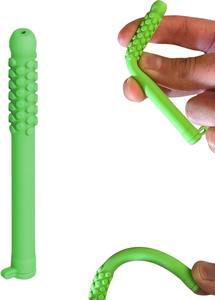 禁煙 噛むシリコンスティック 健康的で通気性のある代替品 エッセンシャルオイルフレーバー エアアロマ 禁煙パイプ - Product Image 5