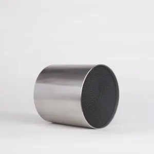 4 Inch Aliran Tinggi Stainless dengan Sensor Tipe Bulat Logam Keramik Universal Catalytic Converter