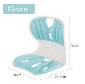 Almohada ergonómica para la espalda con Soporte lumbar para oficina y hogar, buena corrección de la postura y alivio del dolor de espalda, cojín para asiento - Product Image 4