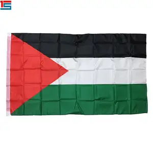 Bandeira Nacional da Palestina 100% Poliéster 3x5 pés