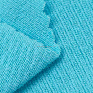 YDD2018A# 220gsm <strong>Cotton</strong> Jersey <strong>Fabric</strong> 5% Elastic Lightweight Rib Weft Knit Plain <strong>Dyed</strong> Combed <strong>Yarn</strong> for Boys Girls Stretch Feature - Product Image 5