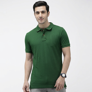 Polo verde para hombre, ropa de golf, uniforme de negocios, camiseta polo con logotipo personalizado, camiseta Polo de secado rápido para hombre - Product Image 1