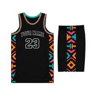 Maillot de basket-ball réversible personnalisé pour hommes, ensemble de maillots de basket-ball, séchage rapide, respirant, 100% polyester, impression numérique, uniformes d'équipe