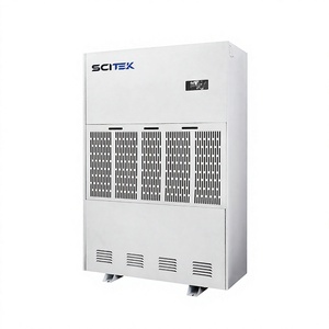 Déshumidificateur industriel électrique SCITEK, dégivrage automatique, affichage LED, fonction de mémoire de mise hors tension, réservoir d'eau double couche de 10 L, nouveau - Product Image 1