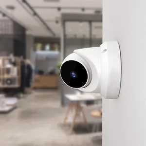 V380-Q1 3MP圆顶Ip摄像头户外安全彩色夜视Poe音频智能人体检测
