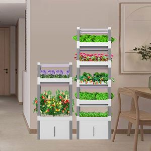 Sistema Hidropónico Inteligente Controlado por Aplicación, Agricultura Vertical Interior, Sistema Modular de Cultivo Hidropónico de Frutas y Vegetales - Product Image 5