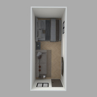 Conteneur pliable moderne de type X de 20 pieds personnalisé pour le stockage, l'hébergement, le bureau, la maison, le magasin