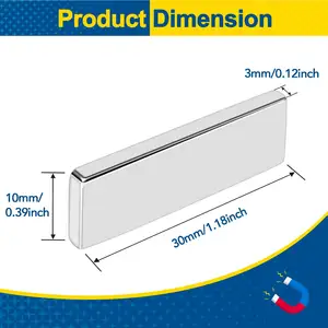 Neodymium Magnets Small Strong Magnets Heavy Duty Rectangular Rare Earth Mini Magnets Tiny Powerful Magnets For Crafts