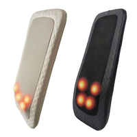 Coussin de massage électrique portable pour siège de voiture, vibration intégrale du corps, chauffage du dos, pour usage domestique